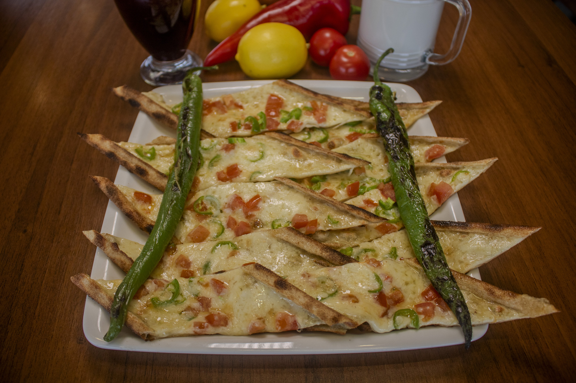 Peynirli Sebzeli Pide